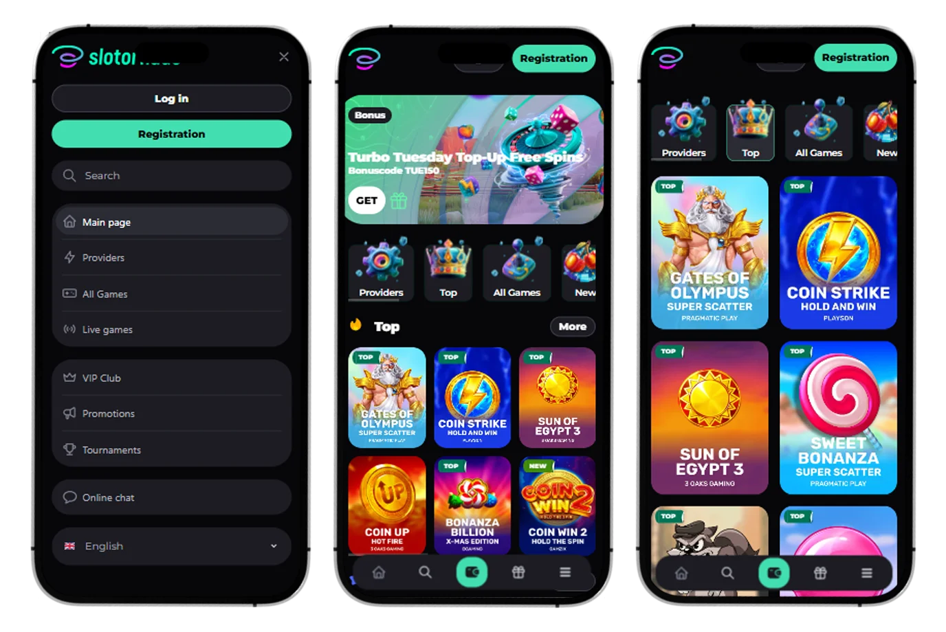 Slotornado casino Mobile Version